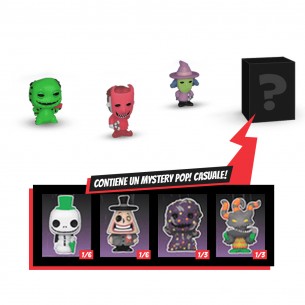 Funko Bitty Pop - The Nightmare Before Christmas: 4 Pack - Oogie Boogie / Lock / Shock / Mystery 2