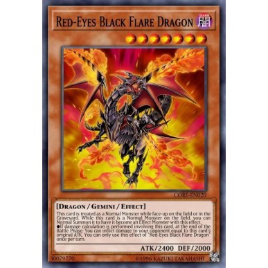 Red-Eyes Black Flare Dragon