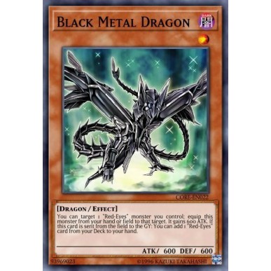 Black Metal Dragon