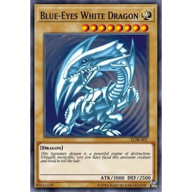 Blue-Eyes White Dragon (V.1 Common)