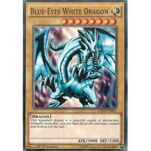 Drago Bianco Occhi Blu