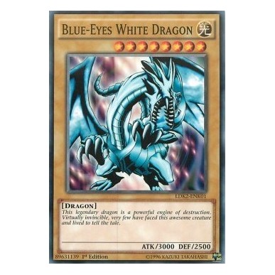 Blue-Eyes White Dragon (V.2 - Common)