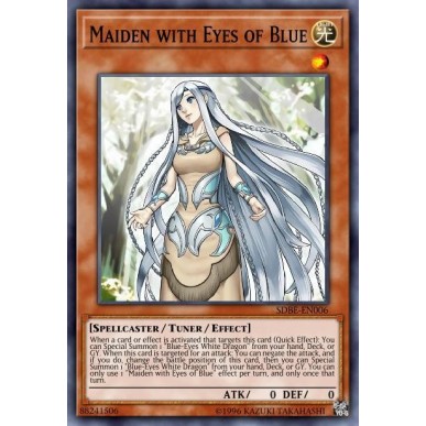 Maiden with Eyes of Blue