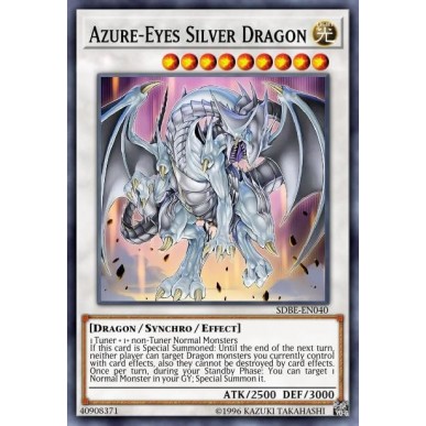 Azure-Eyes Silver Dragon