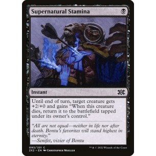 Supernatural Stamina