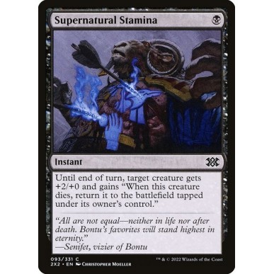 Supernatural Stamina