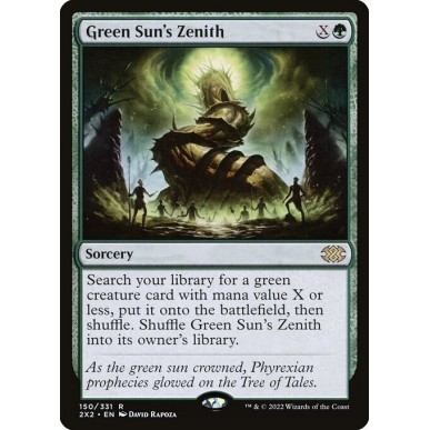 Green Sun's Zenith