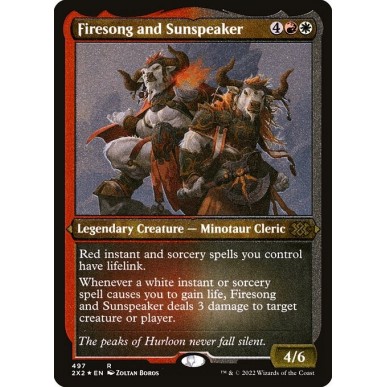 Firesong and Sunspeaker