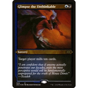 Glimpse the Unthinkable