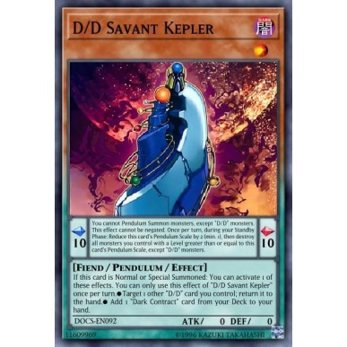 D/D Savant Kepler