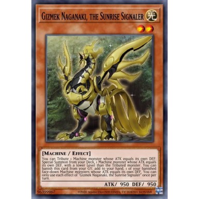 Gizmek Naganaki, the Sunrise Signaler