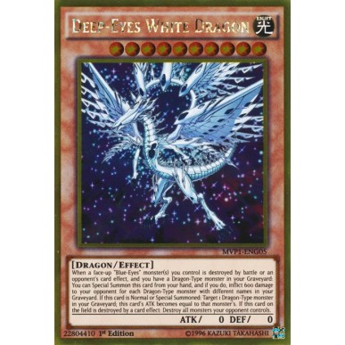 Deep-Eyes White Dragon (V.1 - Gold Rare)