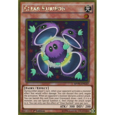 Clear Kuriboh (V.1 - Gold Rare)