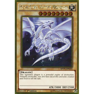 Blue-Eyes White Dragon (V.1 - Gold Rare)