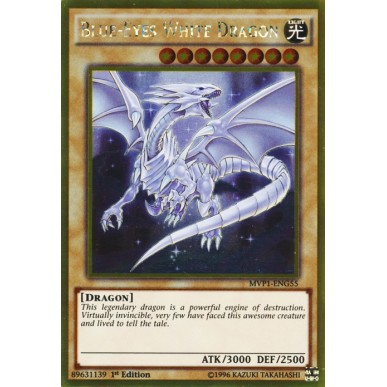 Drago Bianco Occhi Blu (V.1 - Gold Rare)