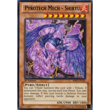 Shiryu - Mech Pirotecnico (V.1 - Rare)