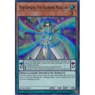Performapal Five-Rainbow Magician