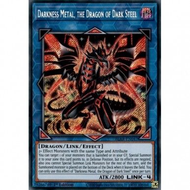 Darkness Metal, the Dragon of Dark Steel