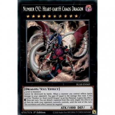 Numero C92: Drago del Chaos Heart-eartH