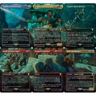 Universes Beyond - The Lord of the Rings: Tales of Middle-earth - Scene Box - Aragorn at Helm's Deep (ENG) 2