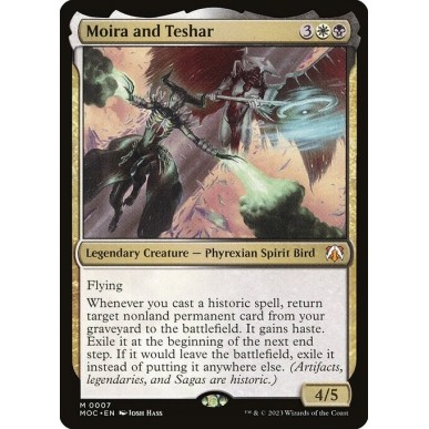 Moira e Teshar