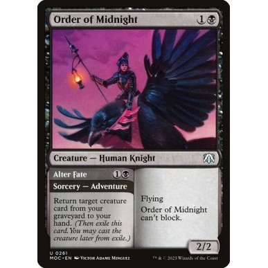 Order of Midnight // Alterare il Destino