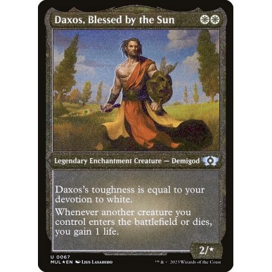 Daxos, Blessed by the Sun
