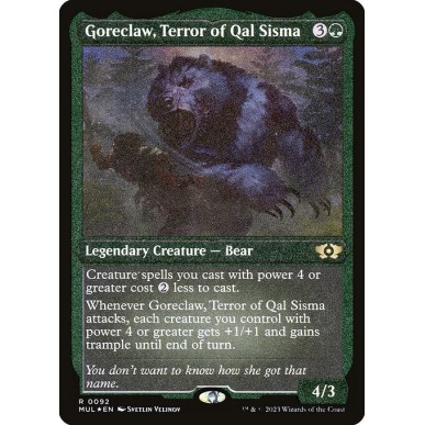 Goreclaw, Terror of Qal Sisma