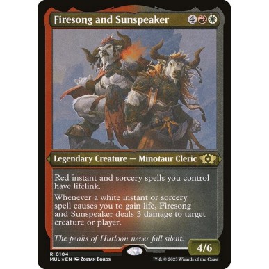 Firesong and Sunspeaker