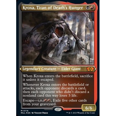 Kroxa, Titan of Death's Hunger