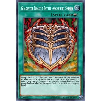Gladiator Beast's Battle Archfiend...