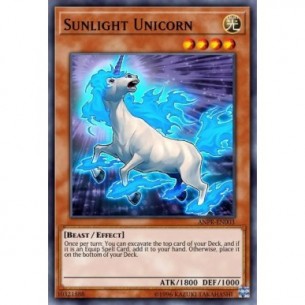 Unicorno Luce Solare