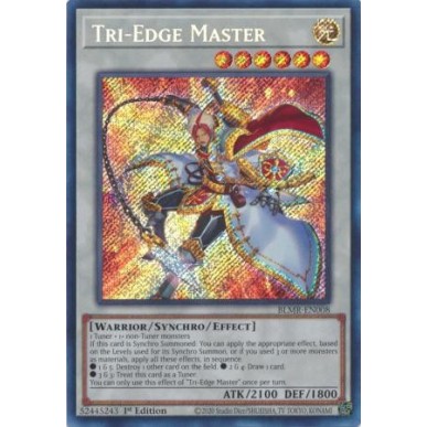 Tri-Edge Master (V.1 - Secret Rare)