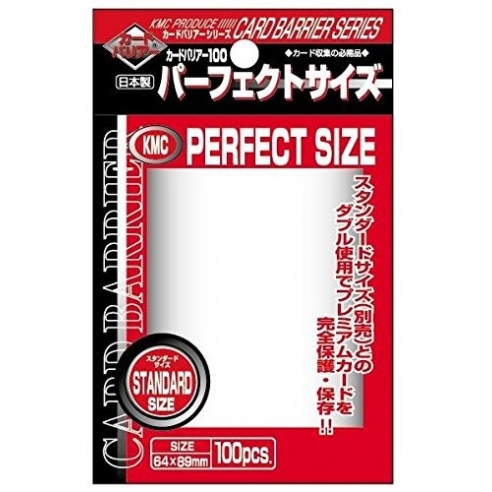 Standard - Perfect Size Toploader - Clear (100 Bustine) - KMC Bustine Protettive