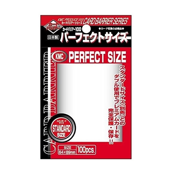 Standard - Perfect Size Toploader - Clear (100 Bustine) - KMC Bustine Protettive
