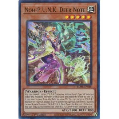 Noh-P.U.N.K. Deer Note