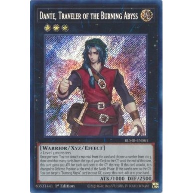 Dante, Traveler of the Burning Abyss...