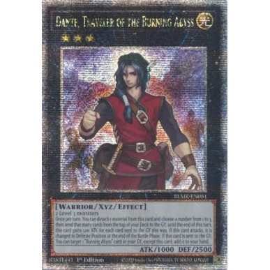 Dante, Traveler of the Burning Abyss...