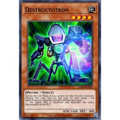 Distruggitron (V.2 - Shatterfoil Rare)