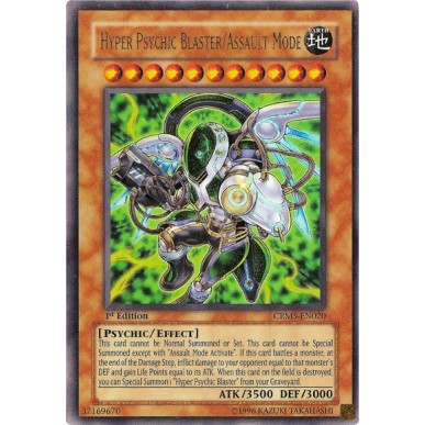 Hyper Psychic Blaster/Assault Mode...