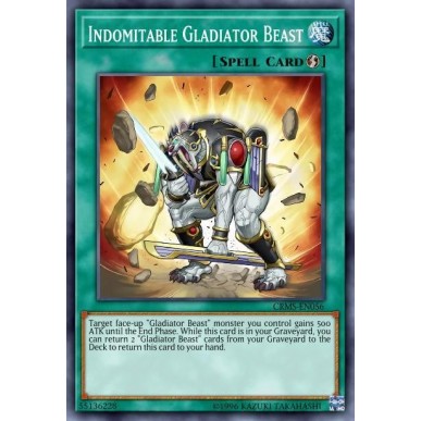 Gladiatore Bestia Indomito