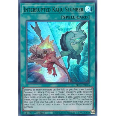 Interrupted Kaiju Slumber