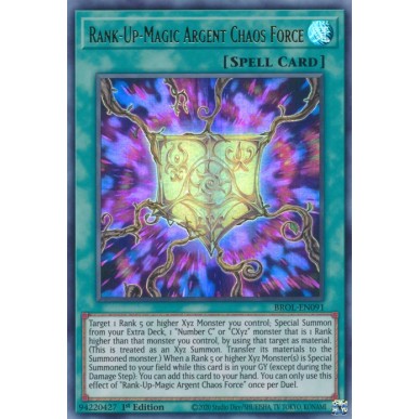 Rank-Up-Magic Argent Chaos Force