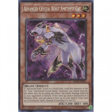 Advanced Crystal Beast Amethyst Cat