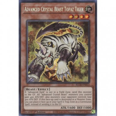 Bestia Cristallo Avanzata Tigre Topazio