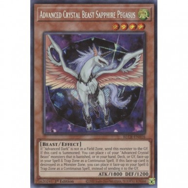 Bestia Cristallo Avanzata Pegaso Zaffiro