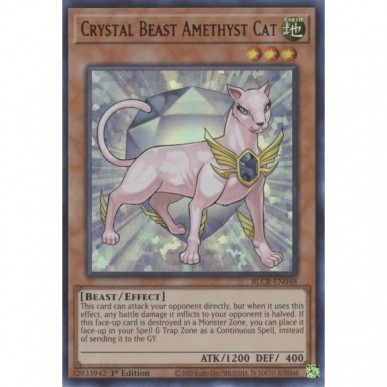 Bestia Cristallo Gatto Ametista
