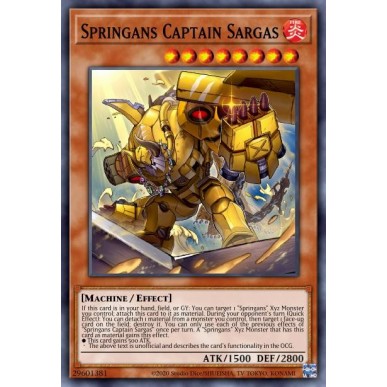 Springans Captain Sargas