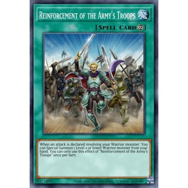 Reinforcement of the Army's Troops