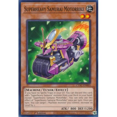 Samurai Superpesante Motocicletta